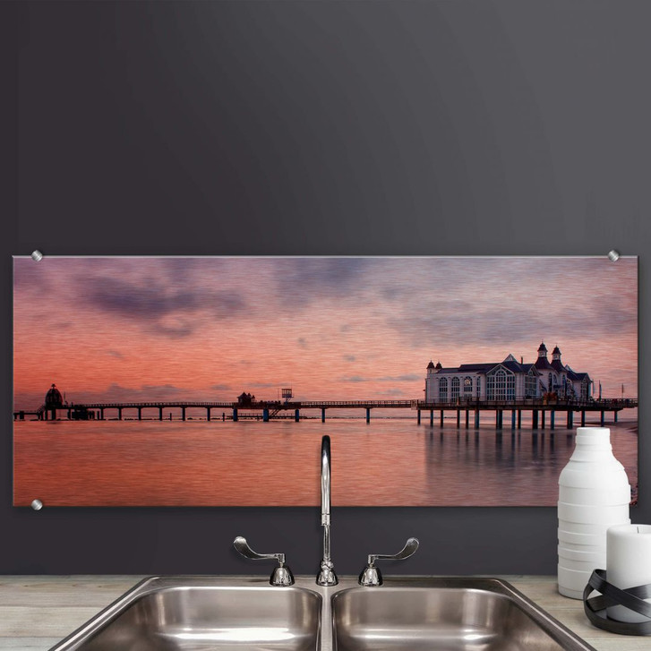 Spritzschutz Seebrücke Sellin - WA250123