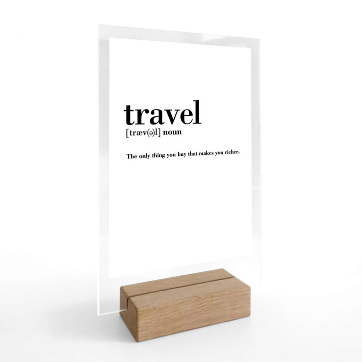 Tischaufsteller Grammatik - Travel - WA324011