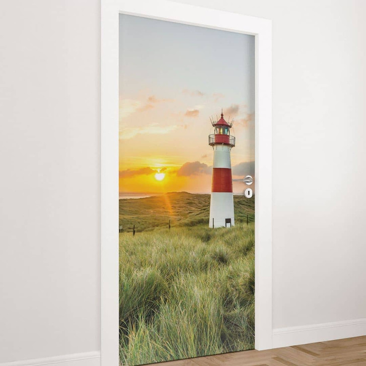 Türfolie Leuchtturm auf Sylt - WA510115