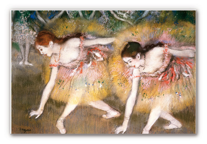 Wandbild Degas - Sich verbeugende Ballerinen - WA192110