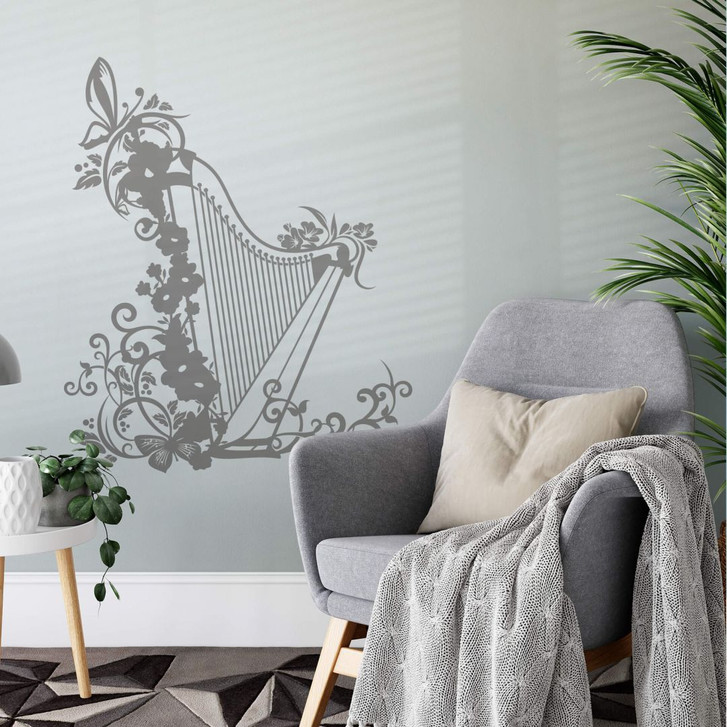 Wandtattoo Harfe - WA287736