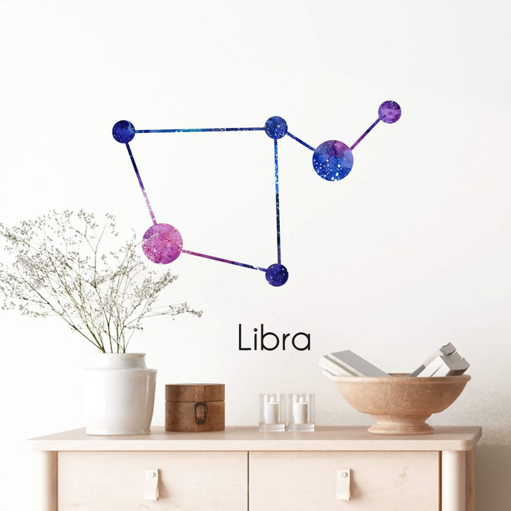 Wandtattoo Sternbild Libra - Waage - WA297307