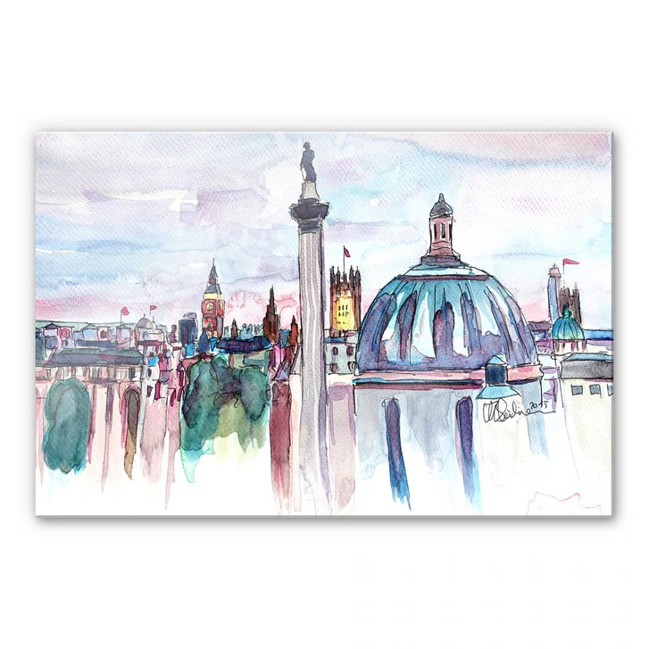 Acrylglasbild Bleichner - London Skyline - WA107353