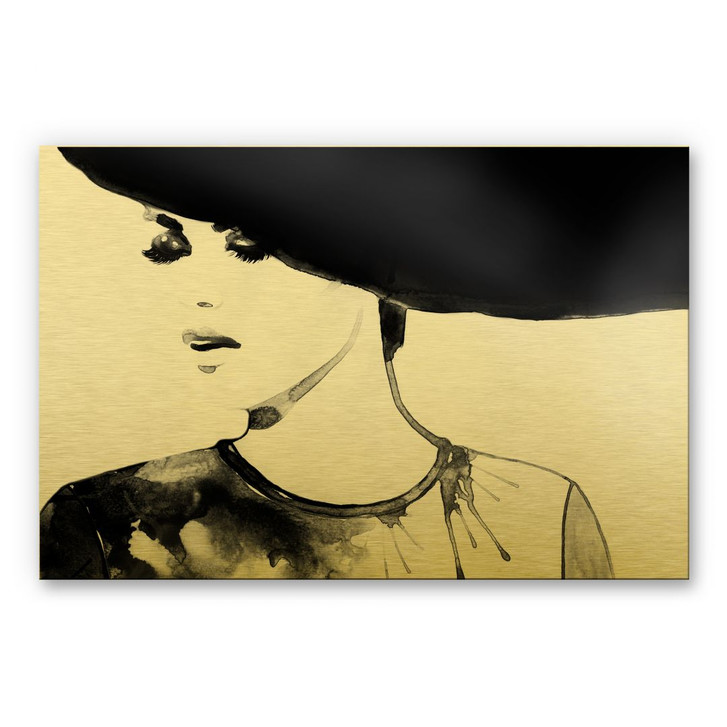 Alu-Dibond-Goldeffekt - Fashion Victim - WA230925