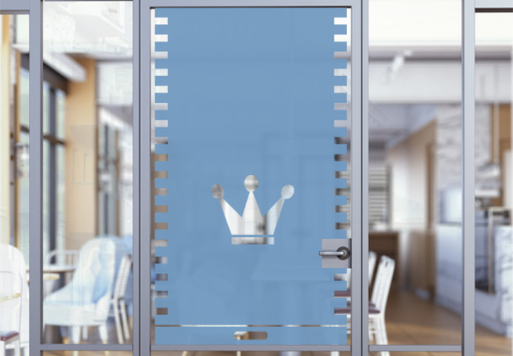 Glasdekor Krönchen Rollo - CG10352