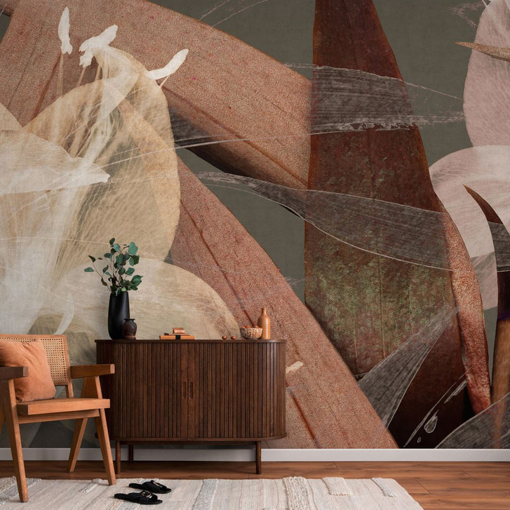 Guido Maria Kretschmer Fototapete Fading Flower- Art Edition 2 braun - WA484391