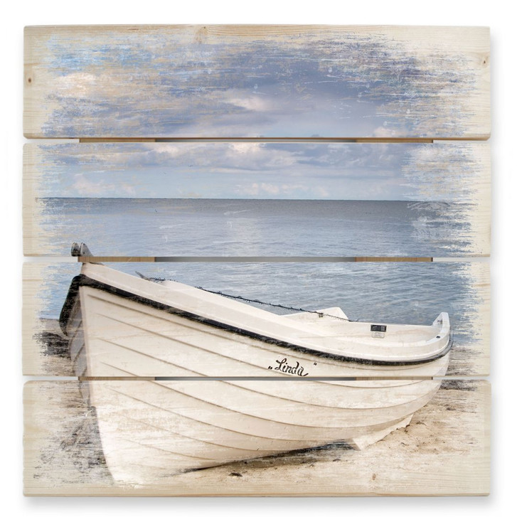 Holzbild Strandidyll - 40 x 41.5 cm - WA132566