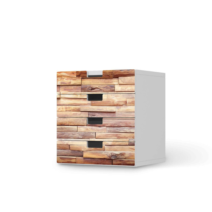 Klebefolie IKEA Stuva / Malad Kommode - 4 Schubladen - Artwood - CR112078