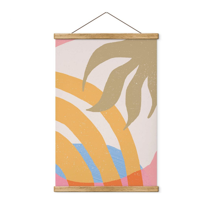 Stoffbild Abstrakte Kunst - Demir - Sonne und Botanik - WA410771