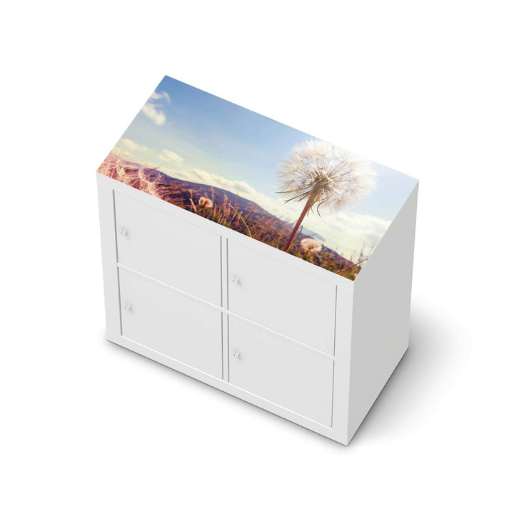Möbelfolie IKEA Expedit Regal oben - Dandelion - CR114620