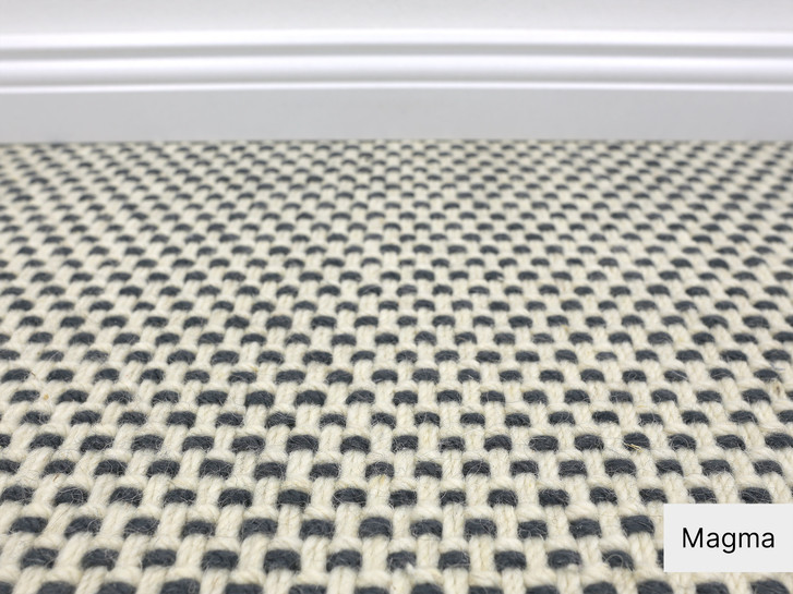 Elba Schlingen-Teppichboden Meterware in Magma - TS494461