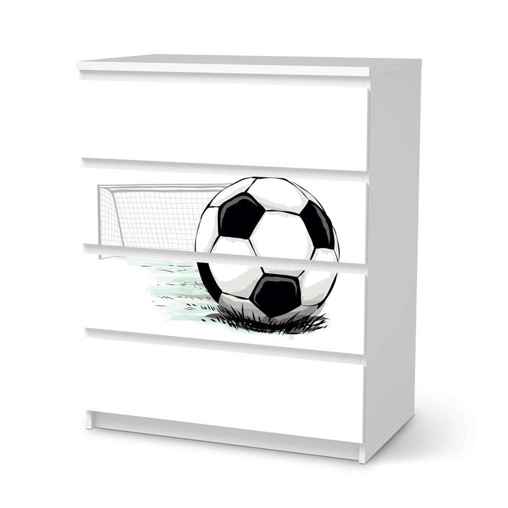 Folie IKEA Malm Kommode 4 Schubladen - Freistoss - CR105607