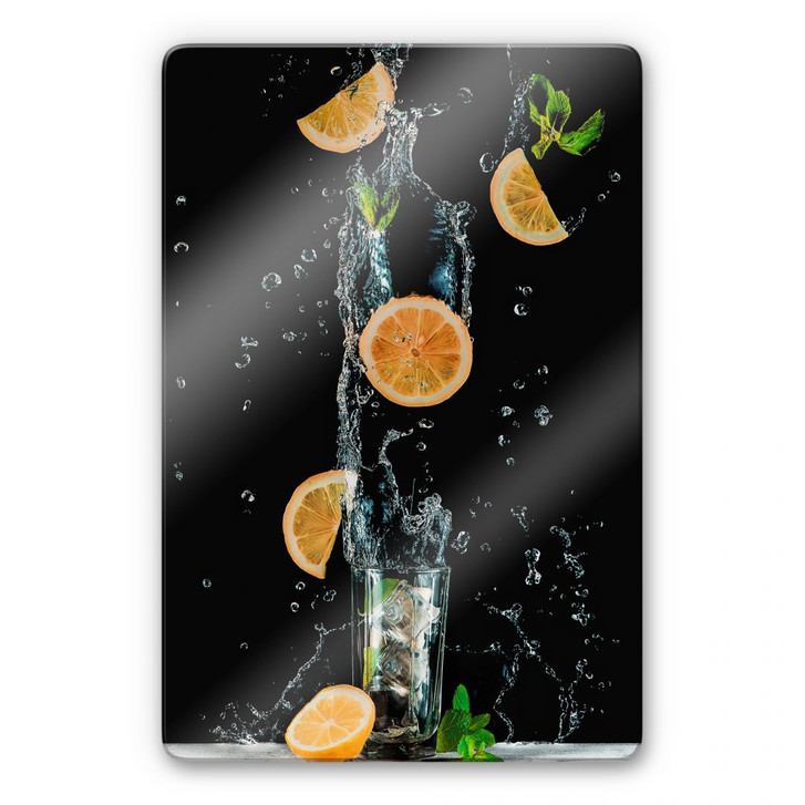Glasbild Belenko - Splashing Lemonade - WA120785