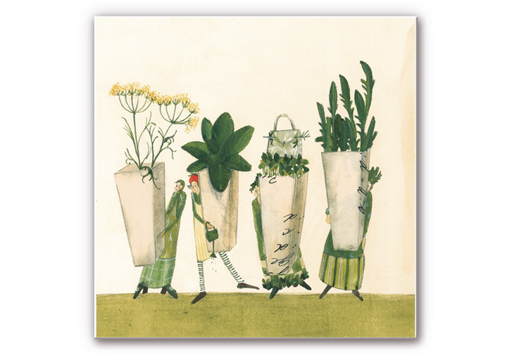 Hartschaumbild Leffler - Kräutersamen - WA232874