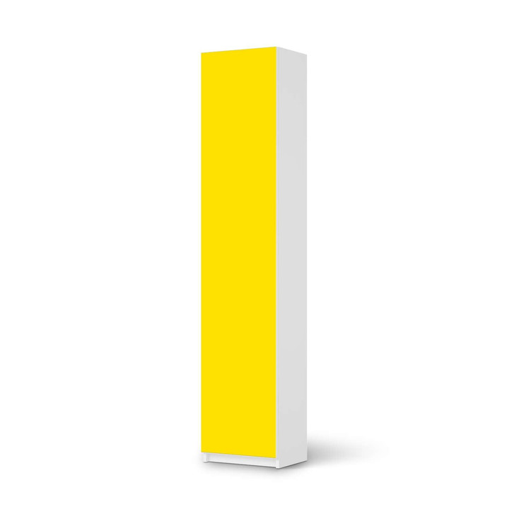 Klebefolie IKEA Pax Schrank 236cm Höhe - 1 Tür - Gelb Dark - CR111751