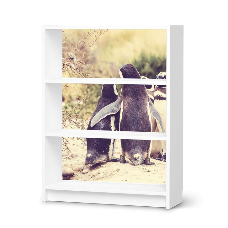 Möbelfolie IKEA Billy Regal 3 Fächer - Pingu Friendship - CR114447