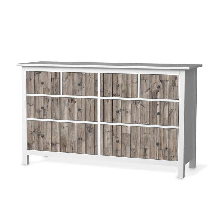 Möbelfolie IKEA Hemnes Kommode 8 Schubladen - Dark washed - CR114833