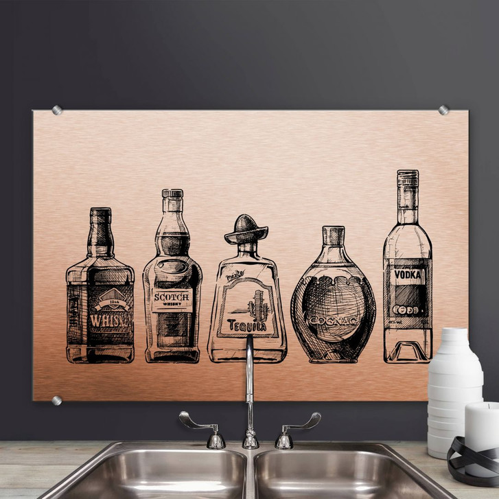 Spritzschutz - 5 Flaschen voll Spass - WA259692