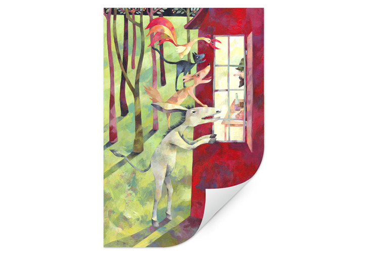 Wallprint Blanz - Bremer Stadtmusikanten - WA181478