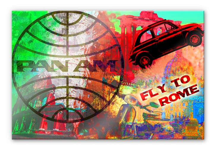 Acrylglasbild PAN AM - Rom - WA110433