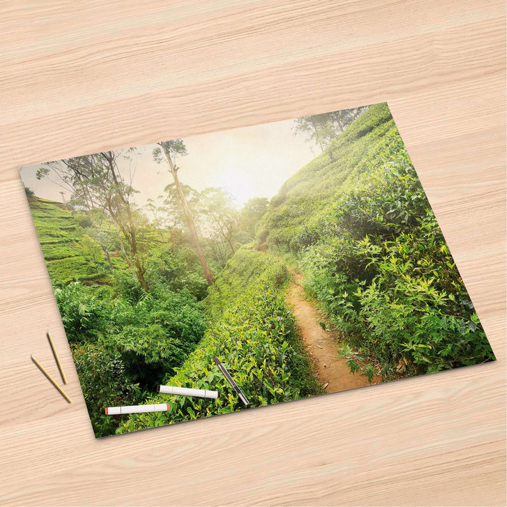 Folienbogen (120x80cm) - Green Tea Fields - CR106398