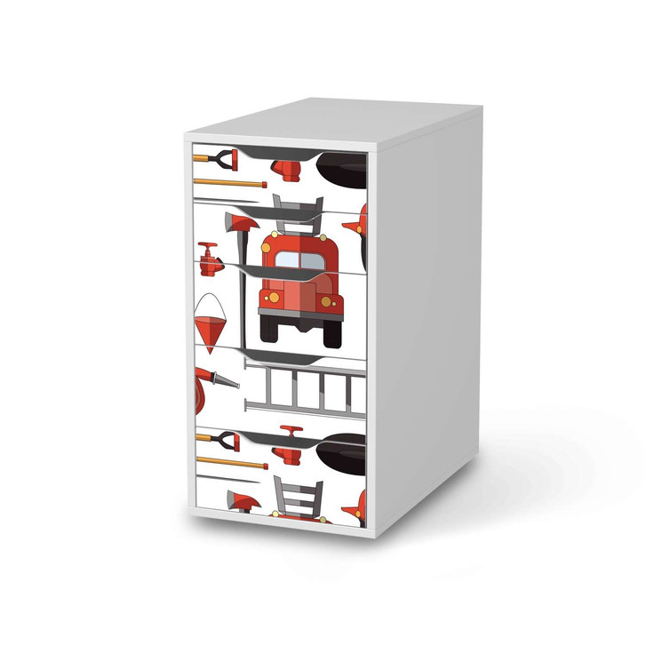 Klebefolie IKEA Alex 5 Schubladen - Firefighter - CR109051
