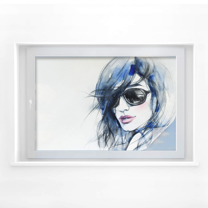 Sichtschutzfolie I wear my sunglasses - WA175346