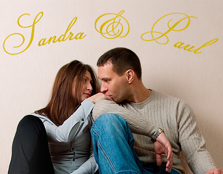 Wandtattoo Wunschtext Festive Names - CG10205