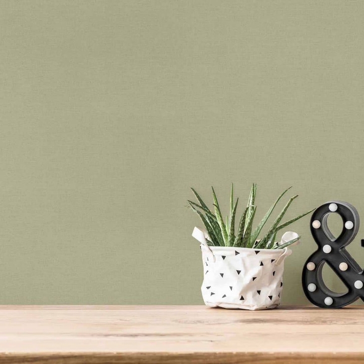 A.S. Création Vliestapete Cuba Unitapete einfarbig grün - WA313314