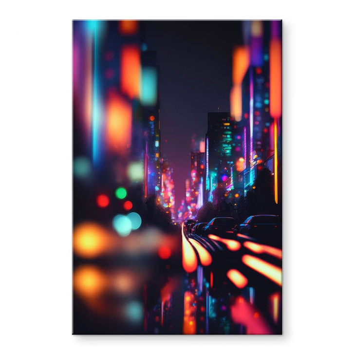 Acrylglasbild Treechild - Pulsierendes Nachtleben - WA479345