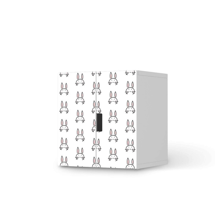 Möbelfolie IKEA Stuva / Malad Schrank - 2 kleine Türen - Hoppel - CR119002