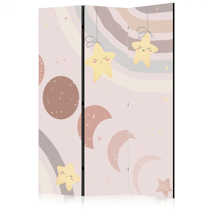 Paravent, Raumteiler freistehend, Trennwand - Joyful Sky - WA442044