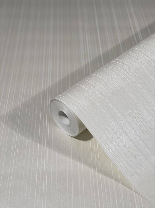 Vliestapete mit glänzenden feinen Streifen und Linien beige Streifen von Harald Glööckler - WA508555