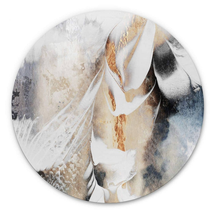 Alu-Dibond Fredriksson - Seelenruhe - Rund - WA330663