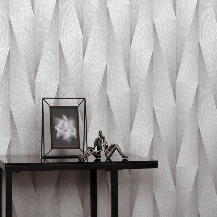 Guido Maria Kretschmer Grafiktapete Shift Fashion for Walls 5 hellgrau - WA485174