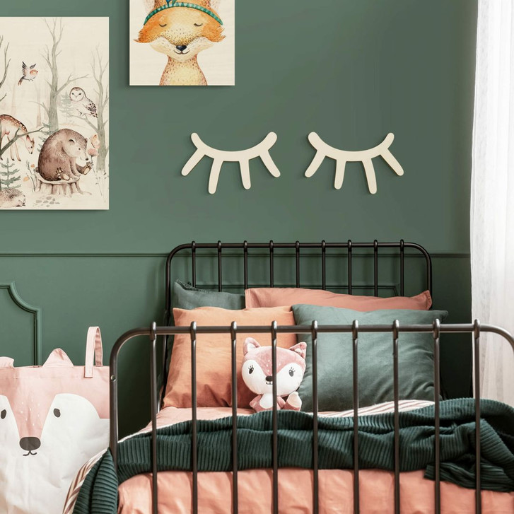 Holzkunst Pappel - Wimpern - WA310013