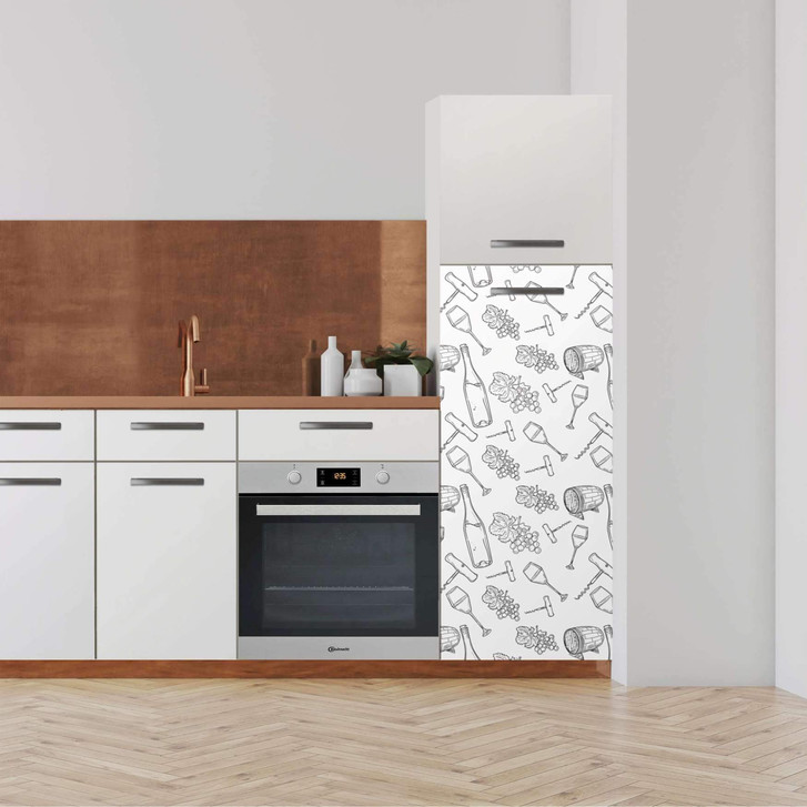Klebefolie - Hochschrank (60x140cm) - Vino - CR110640