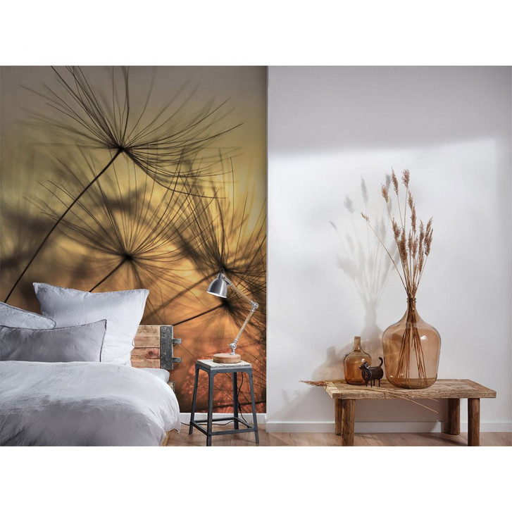 Livingwalls Fototapete Designwalls Flying Dandelion Blumen - WA296335