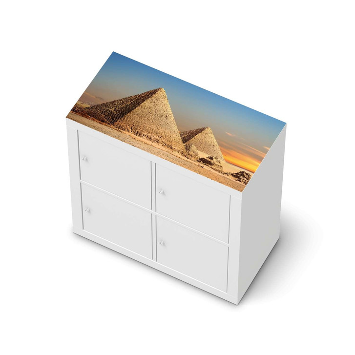 Möbelfolie IKEA Expedit Regal oben - Pyramids - CR114660