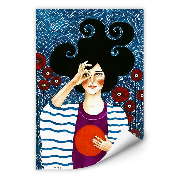 Wallprint Hülya - Moment des Trostes - WA241920