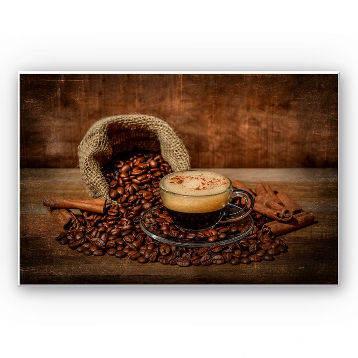 Wandbild Perfoncio - Kaffee rustikal - WA195203