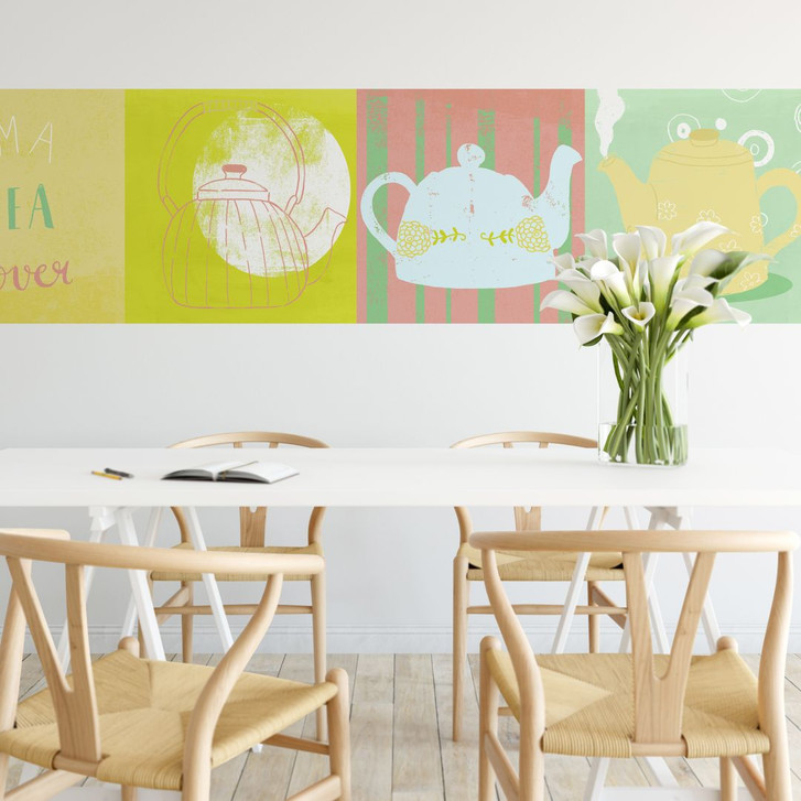 Fototapete Loske - Tea Time 04 - Panorama - 48x260cm - WA226893