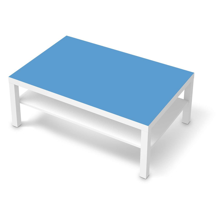 Klebefolie IKEA Lack Tisch 118x78cm - Blau Light - CR111456