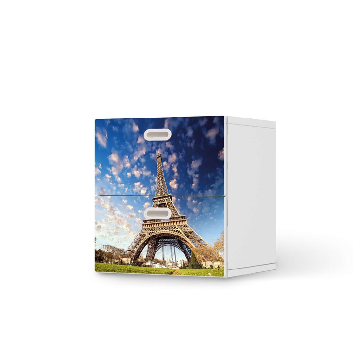 Klebefolie IKEA Stuva / Fritids Kommode - 2 Schubladen - La Tour Eiffel - CR110080