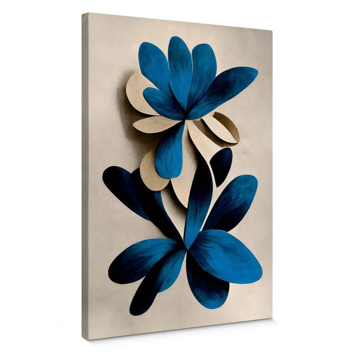 Leinwandbild Treechild - Blauer Lotus - WA404042