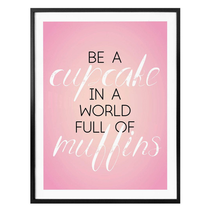 Poster Be a Cupcake... - WA238192