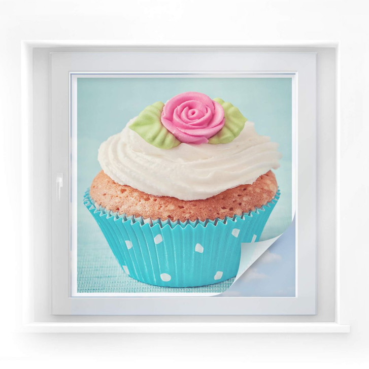 Sichtschutzfolie Sweet Cupcake - quadratisch - WA177142