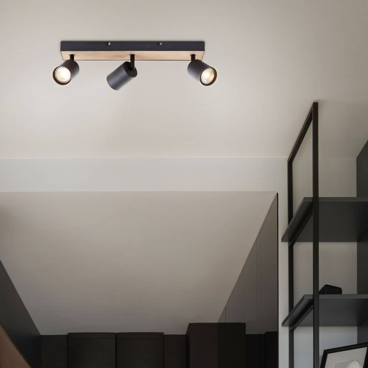 Spotbalken Joris, braun, 42 x 15.3 cm, Metall Spotbalken - WA438713