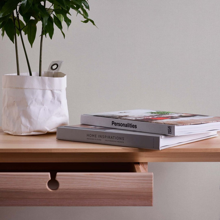 Unitapete grau - Vliestapete Kunst A.S. Création - matt und leicht strukturiert - WA396357