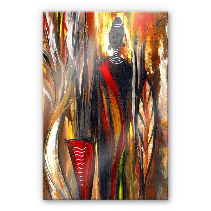 Acrylglasbild Niksic - Art of Africa 02 - WA110083